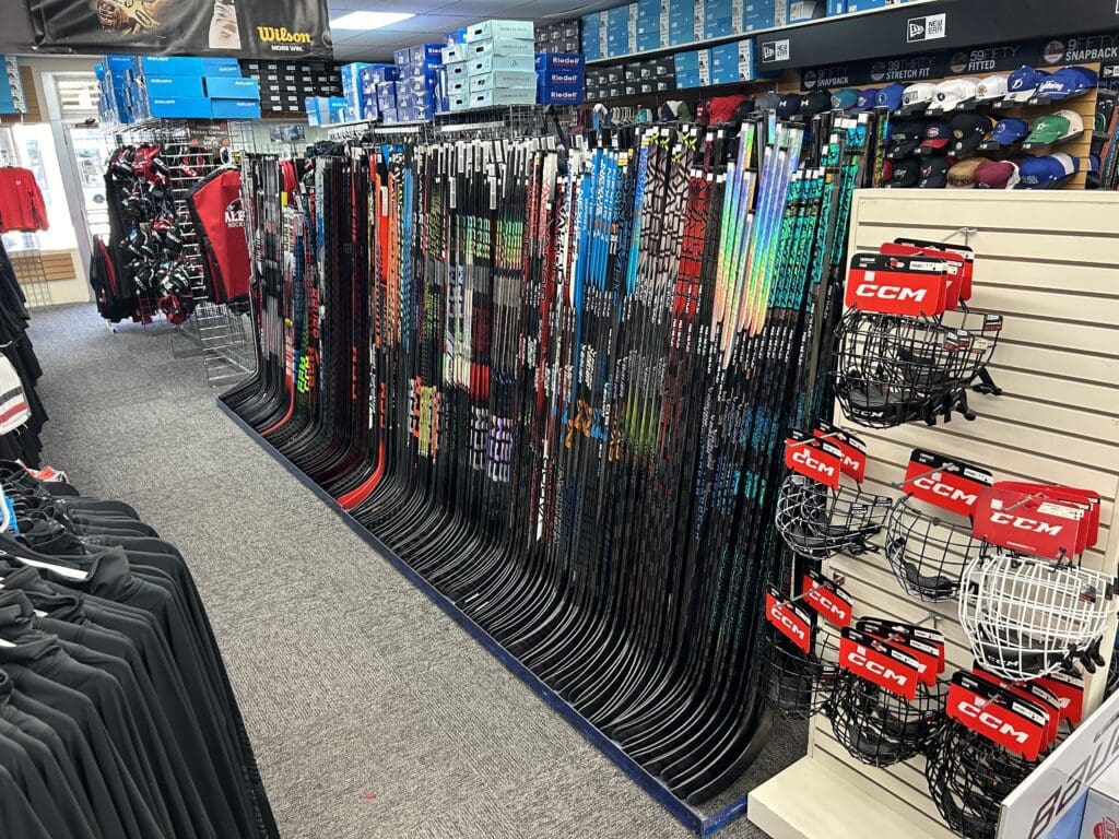 Cowing Robards hockey equipment