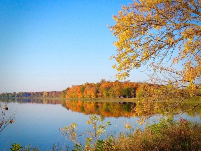 Lake Carlos reflection - Photo by James Feist