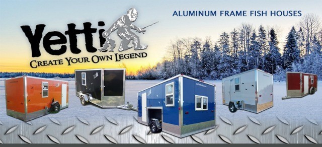 Yetti fish houses