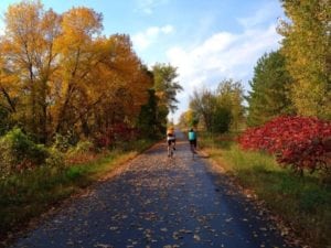Central Lakes Trail Fall. Photo by James Feist