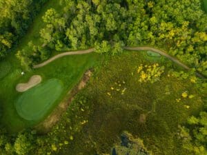 Atikwa Golf Course Aerial. Photo by John Magnoski