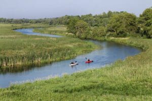 Paddling Long Prairie River. Photo by Lisa Hurlen