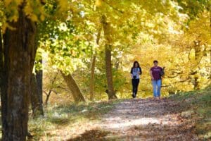Lake Carlos State Park Trail. Photo by John Magnoski