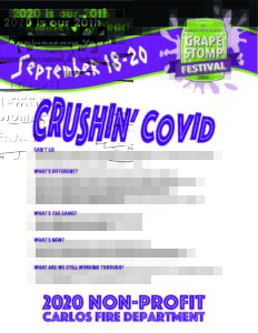 Grape Stomp Info Flyer 2 Grape Stomp Info Flyer 2