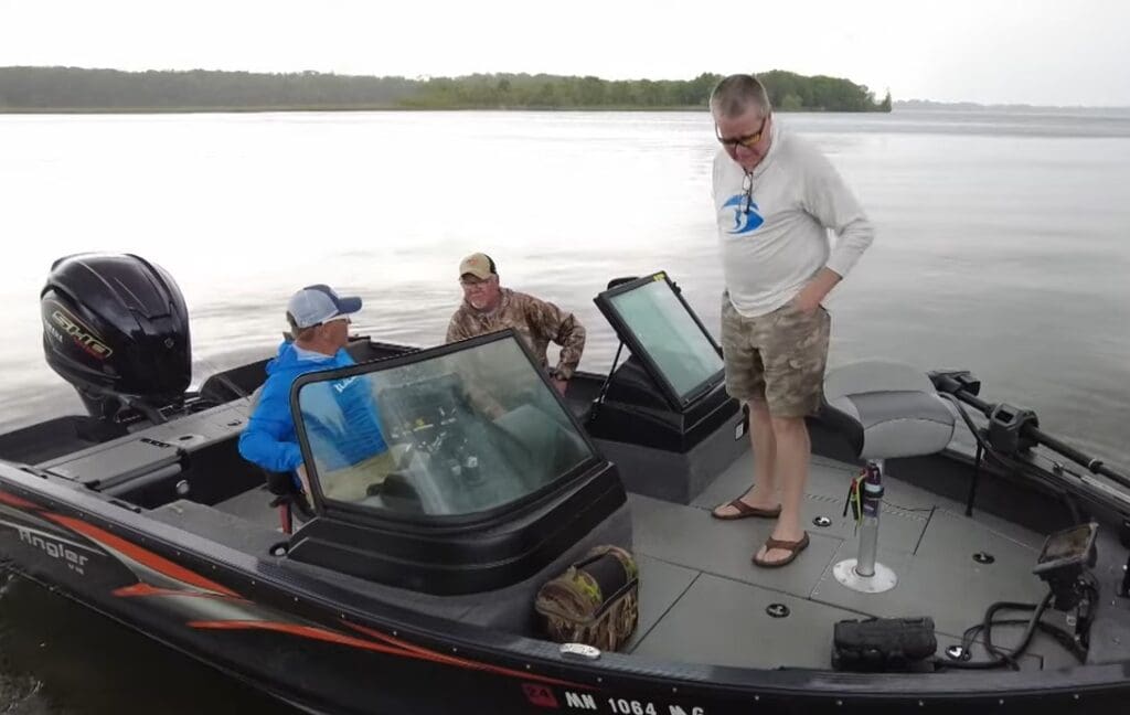 boys are back in boat