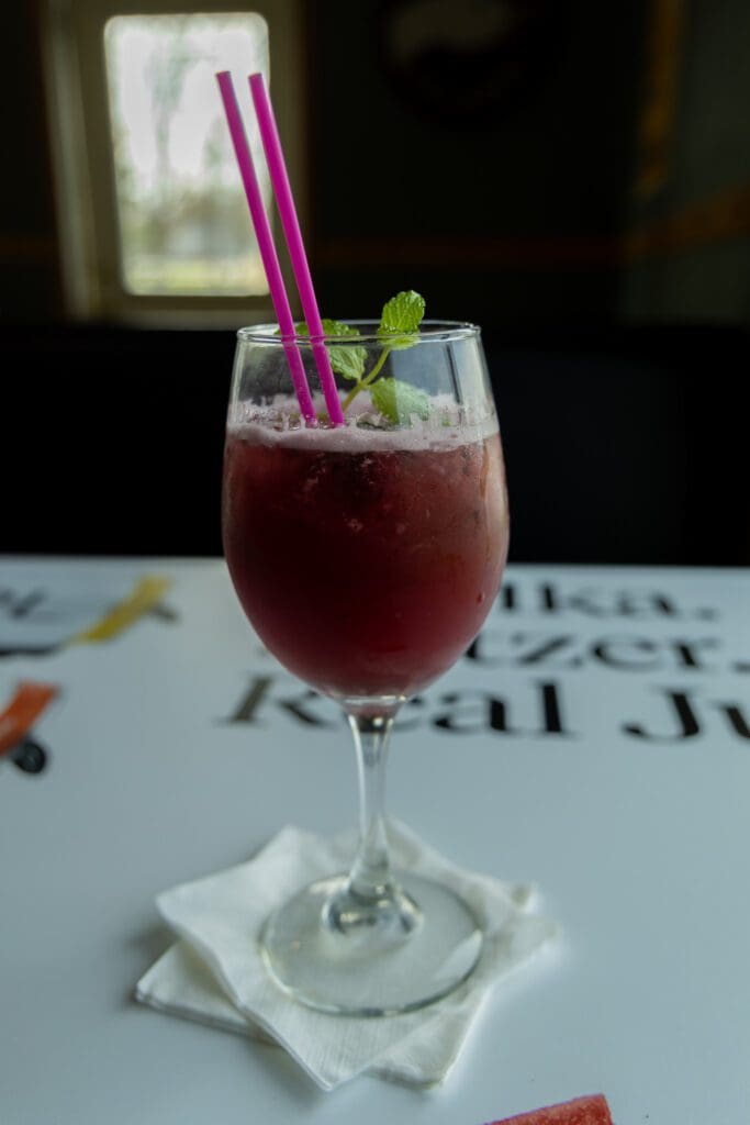 Blackberry Lemonade Mocktail