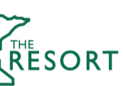 Green logo featuring an outline of Minnesota with a golf flag and "1921" inside. To the right, the text reads "THE RESORTERS" in capital letters, celebrating the 105th Resorters Golf Tournament.